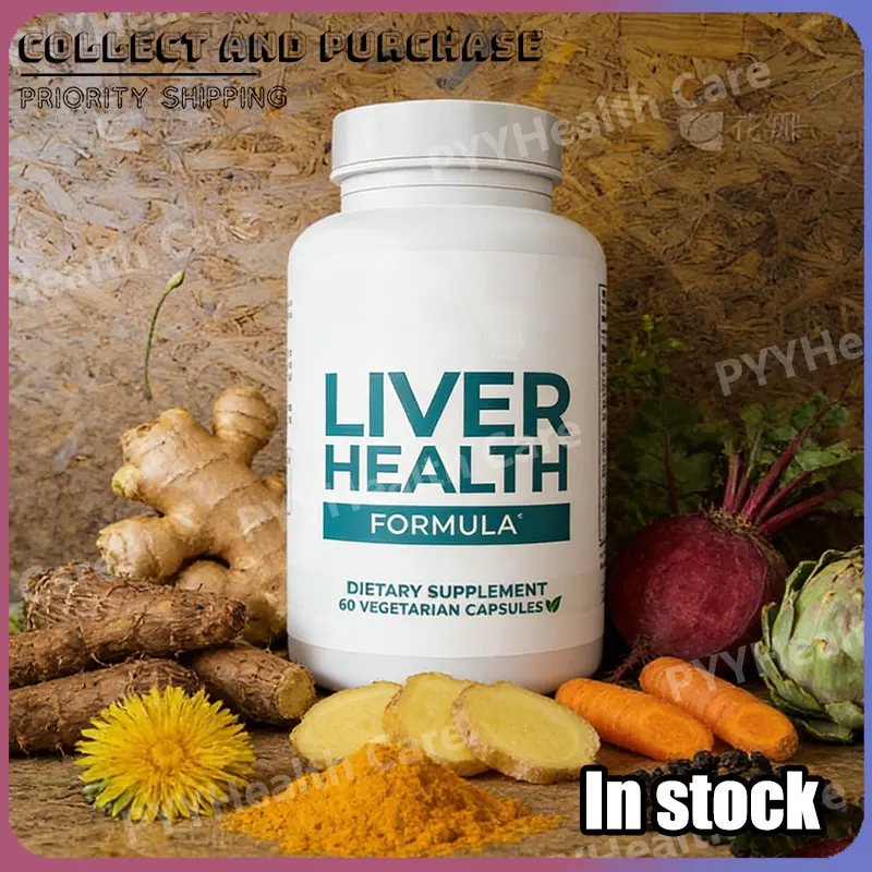 Desintoxicación y Reparación del Hígado con Extracto de Alcachofa y Cúrcuma para Renovar el Hígado con 11 Nutrientes Naturales, 60 Cápsulas
