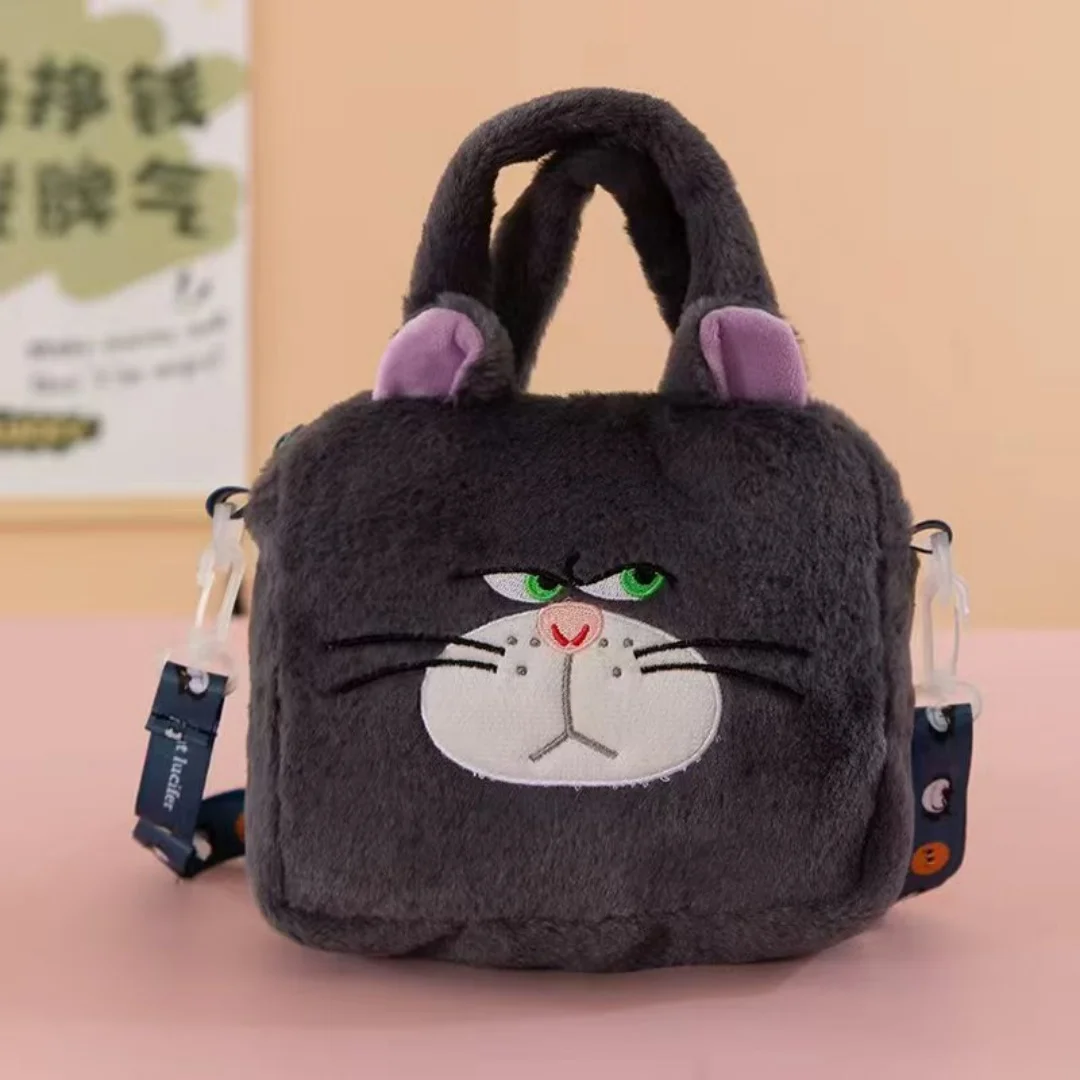 Anime Sanrio Kuromi Capybara Handtasche My Melody Cinnamoroll Plüsch-Kosmetiktasche Hello Kitty Reise-Aufbewahrungstasche Damen Spielzeug Geschenke – Detail 5