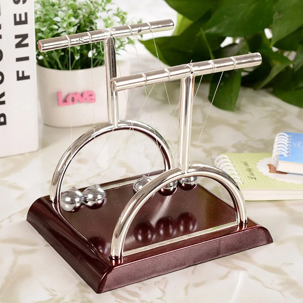 

Model Safe DIY Square Dynamics Experiment Home Office Decor Cradle Toy Gift Science
