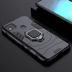 For xiaomi redmi 9C NFC Case Magnetic Ring Stand Holder Cover For redmi 9C Case 6.53 inch etui bumper fundas coque