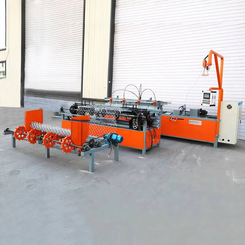Fully Automatic Gate Diamond Making Chain Link Fence Machine