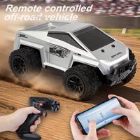 1:20 Off Road RC Car 2.4G Radio Remote Control Cars High Speed Climbing Tesla Cybertruck RC Car, 2WD Rechargeable Remote Control