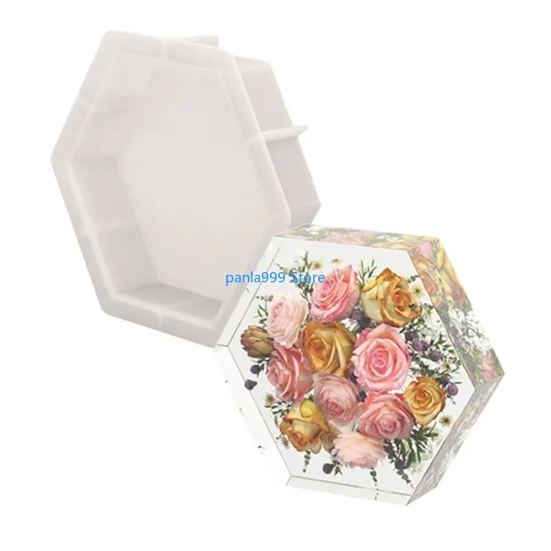

P0RF Large Silicone Resin Molds Handmade Bookends Molds Flower Preservation Suitable for Home Offices Decors and Gifts
