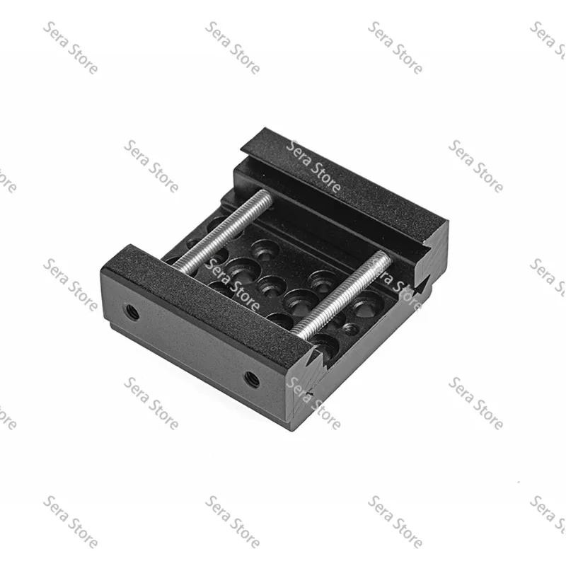 Aluminum Alloy Cabin Pipe Installation Seat, Akka Interface, Front and Back Two Sets of Aluminum Alloy Fixing Seat