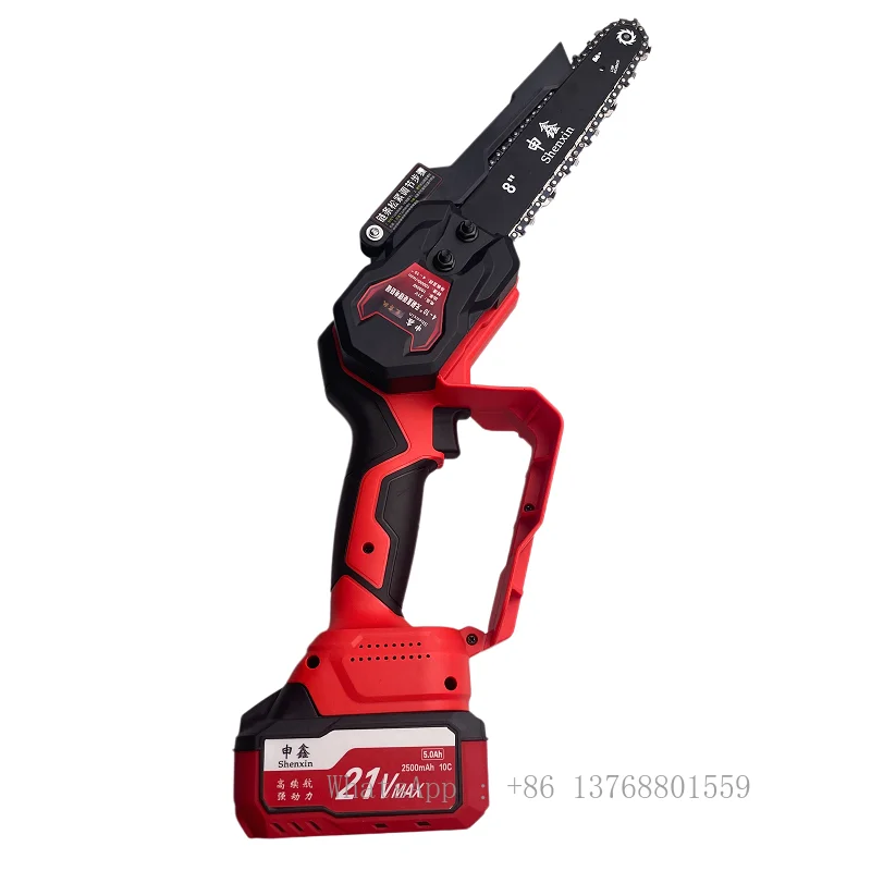 Shenxin 21V 1000W Battery Chainsaw Cordless 8 Inch Electric