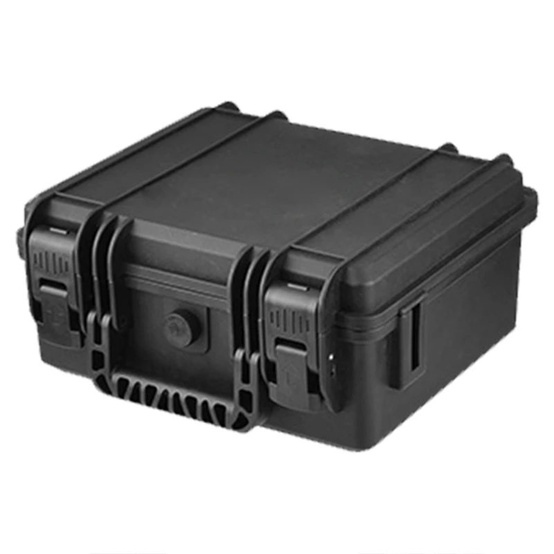 Waterproof Hard Case Box Safety Storage Box Portable Tool Organizers Tool Box Equipment Case with Sponge Suitcase Tool