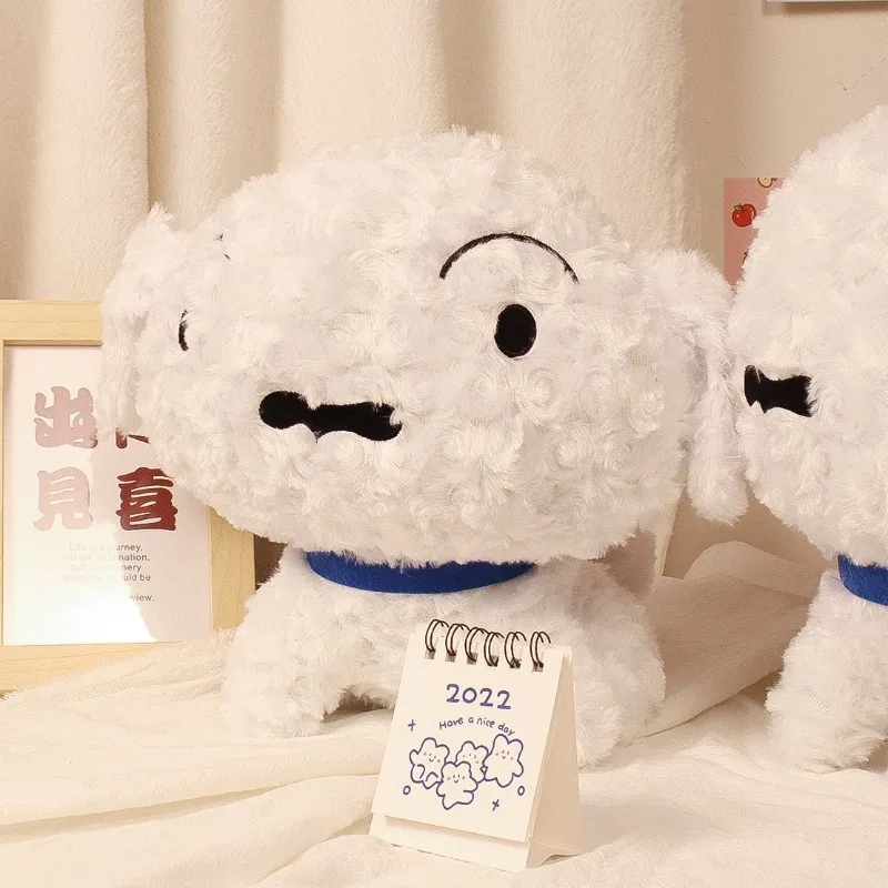 

40cm Plush Doll Anime Crayon Shinchan Figure Kawaii Decorate Girl Little White Doll Toy Good Looks Pp Cotton Pillow Doll Gift