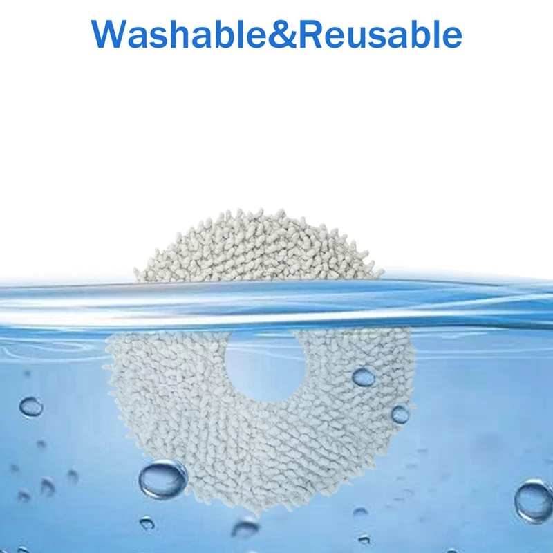 AD-Peças de reposição para ECOVACS DEEBOT, Combo Robot Vacuum, escova principal, escova lateral, filtro, Mop Pad, saco de poeira, T30S