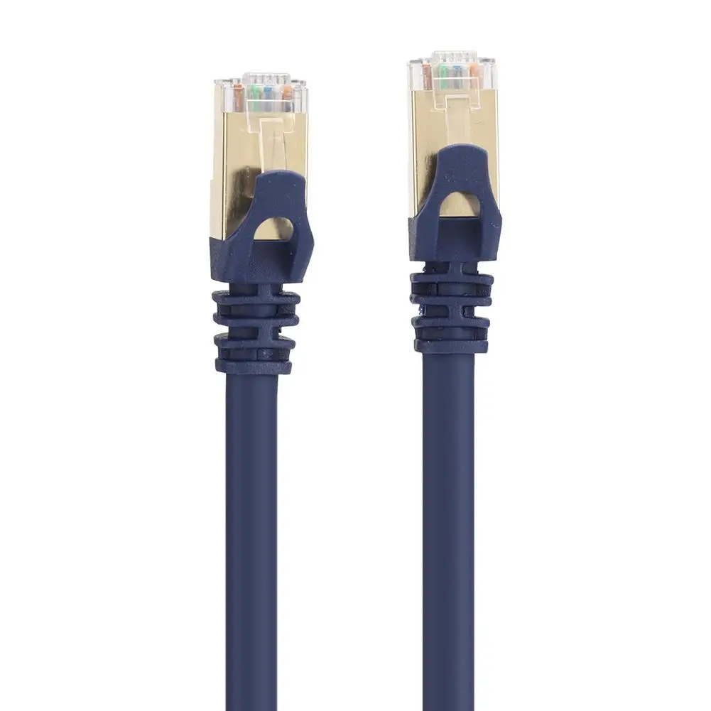 Premium 26AWG Oxygen-Free Copper Network Cable 2000MHz, 40Gbps RJ45 Male for Computers & Routers