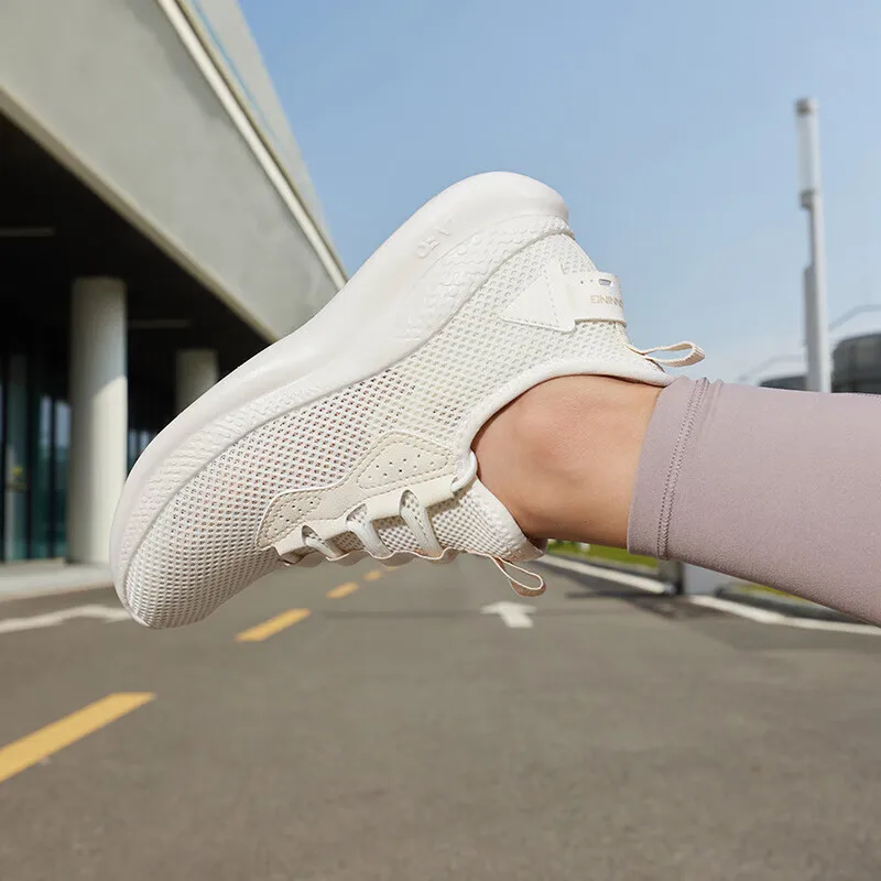 Chaussures de Course Légères et Confortables en Maille pour Femme, Baskets Classiques Respirantes, Tennis de Marche en Plein Air, Louvain,