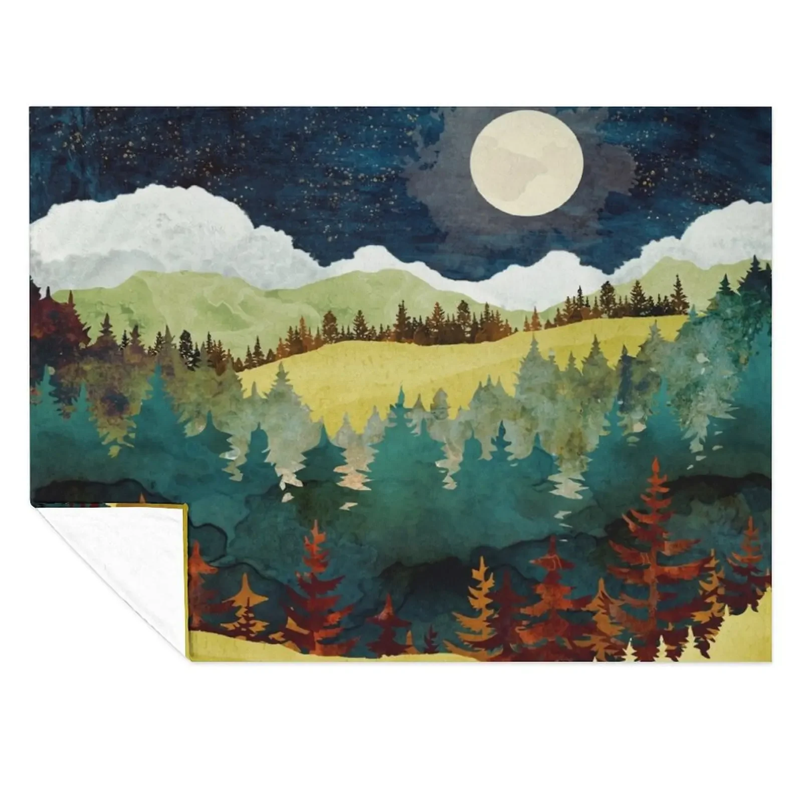 

Одеяло Autumn Moon, плед, термобелье, пляжные фланелевые одеяла