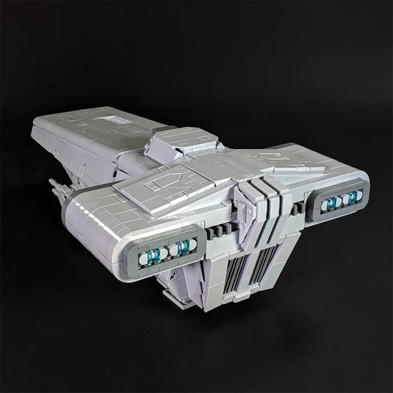 MOC Space Cruiser Imperial Transport - Minifig Scale Model Building Blocks Assembly DIY Originality Bricks Boy Toy Holiday Gift