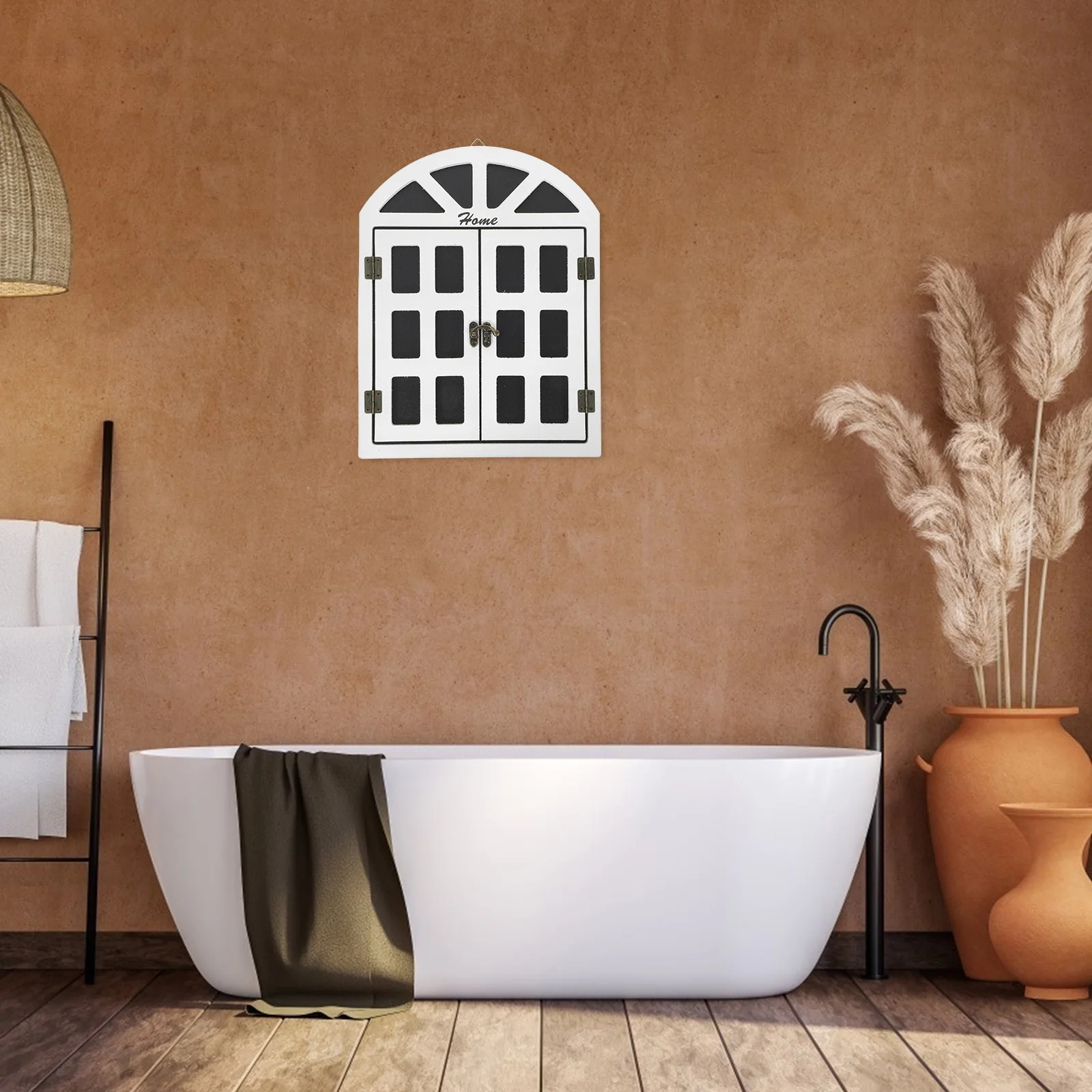 Wooden Window Chalkboard Hanging Large Multi-Functional Board for Kitchen Shop Restaurant Decorative Window Decor