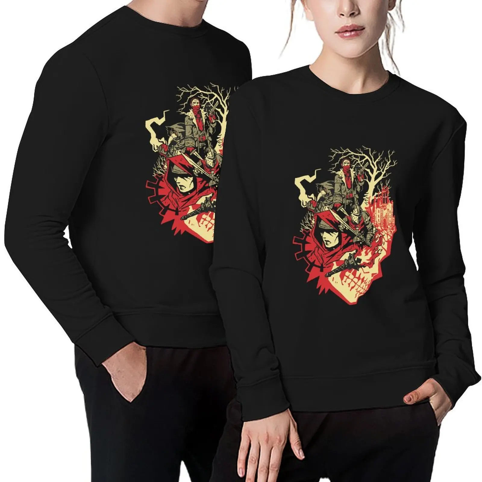 

Gifts Idea Darkest Dungeon Red Hook Vestal Gifts For Birthday Pullover korean clothes mens designer clothes sweatshirt men