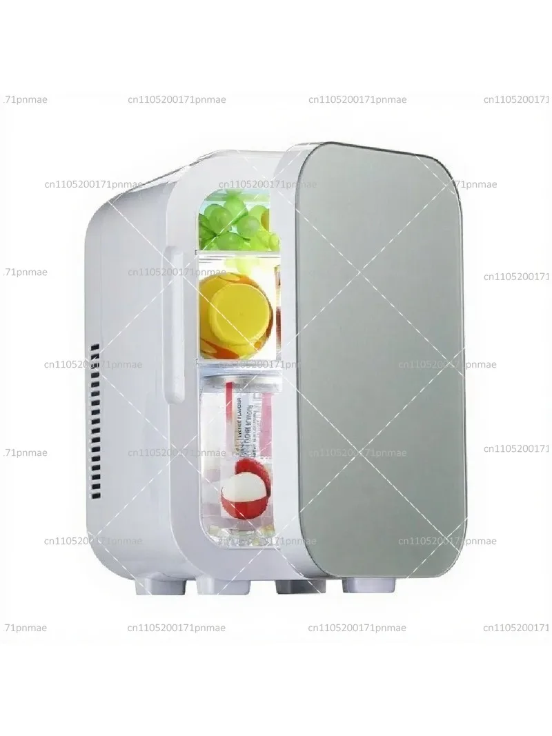 10L Dual-Purpose Mini Fridge with Digital Display, Single & Dual Core Options, Energy-Saving for Car and Home Use