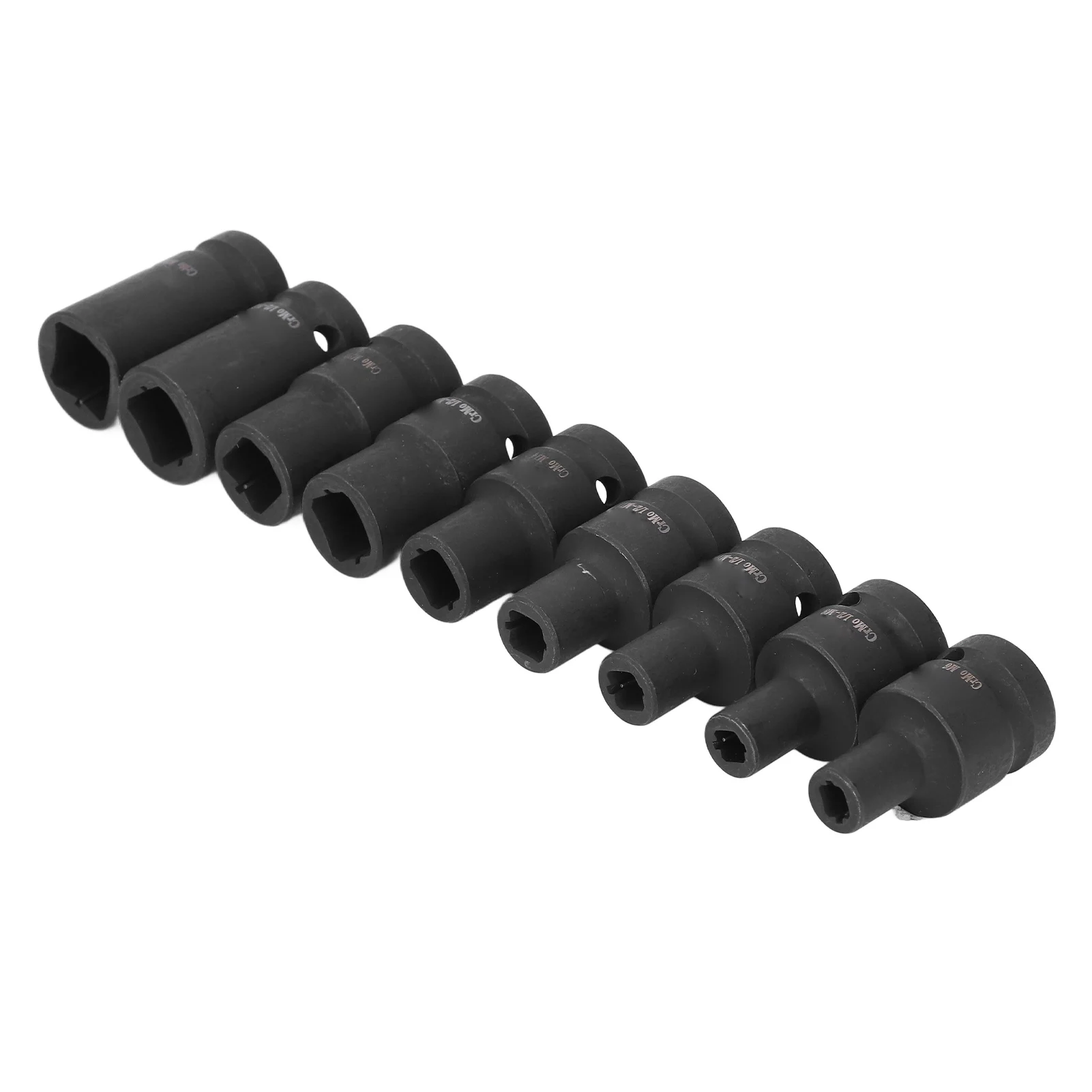 Tap Sockets Cr Molybdenum Steel 1/2 Inch Drive  Socket Set for Electric Pneumatic Hand Wrench 1/2 Inch Tap Socket