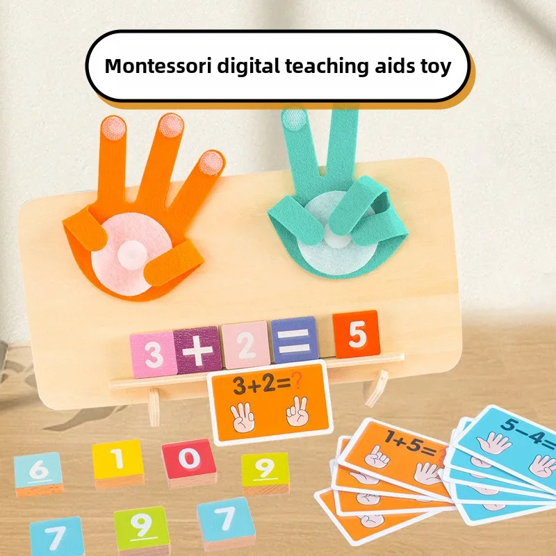 Palm Addition and Subtraction Game Math for Kids Digital Teaching Aids Learning Mathematics Educational Toys for Children
