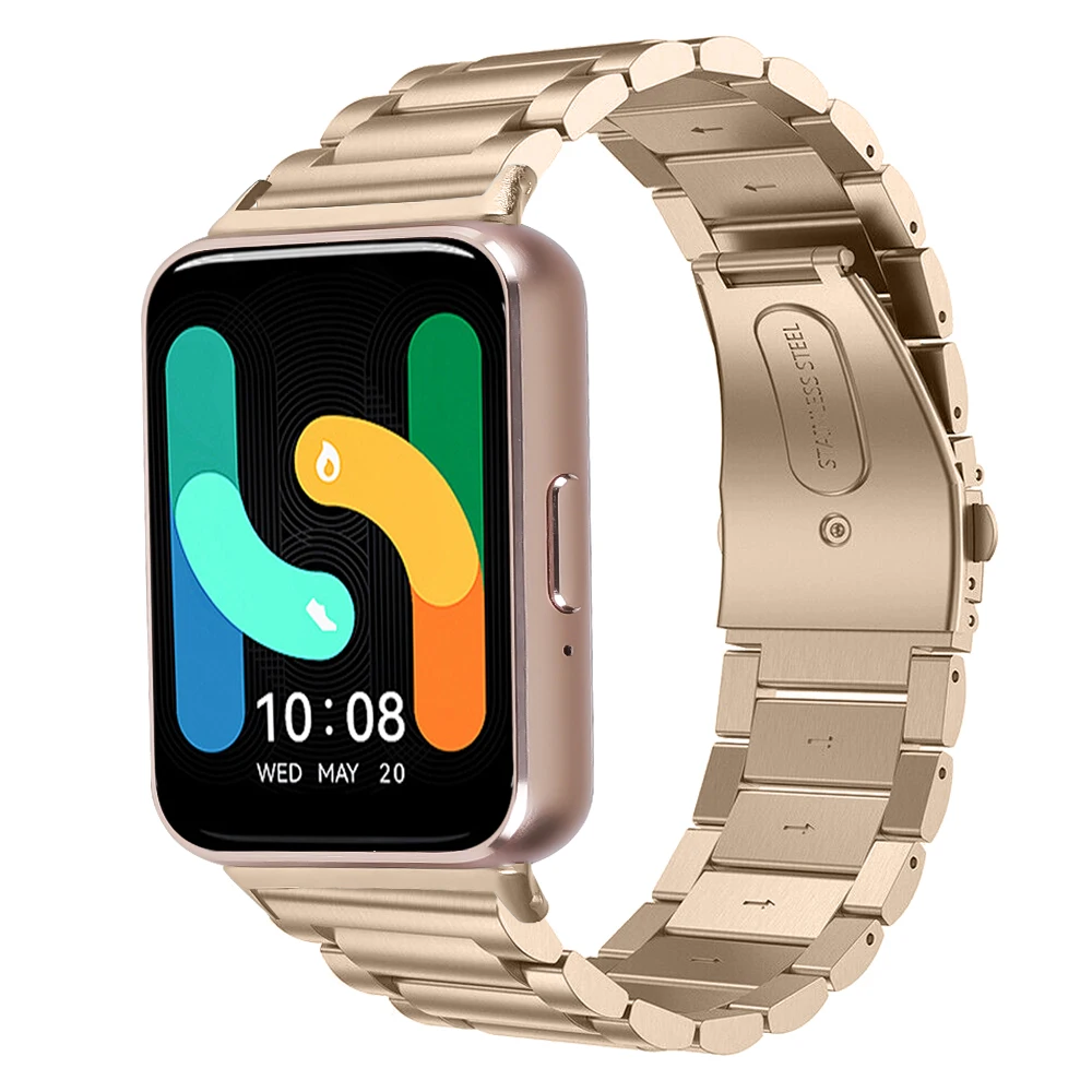 ステンレス鋼ストラップ Samsung Galaxy Fit 3 アクセサリースマートウォッチストラップメタルブレスレット時計バンド Galaxy Fit3 交換用