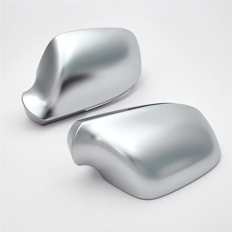

Car Wing Mirror Caps Matt Chrome Mirror Cover Rearview Side Mirror Cap S Line For A4 S4 B8 A6 C6 09-11,A3 Q3 A5-A02G