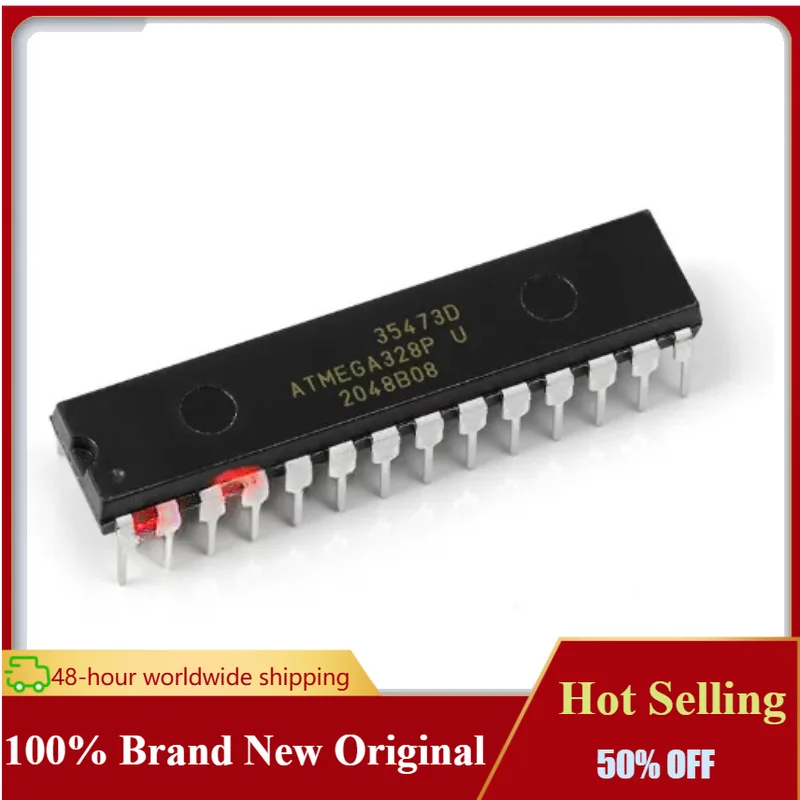 5-20PCS ATMEGA328P-PU 8-bit Microcontroller AVR 32K Flash DIP-28 100% New Original Hot Seller