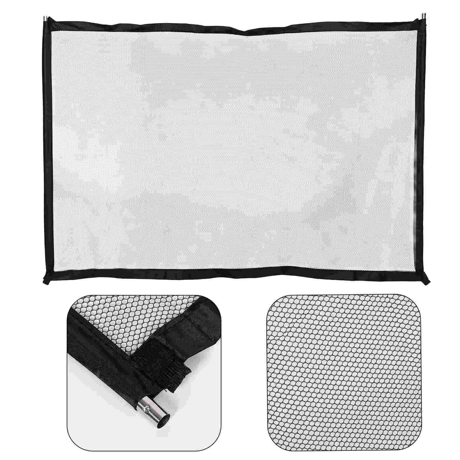 Fold The Fence Pet Child Gates for Baby Indoor Dog Safety Cloth Retractable Mesh