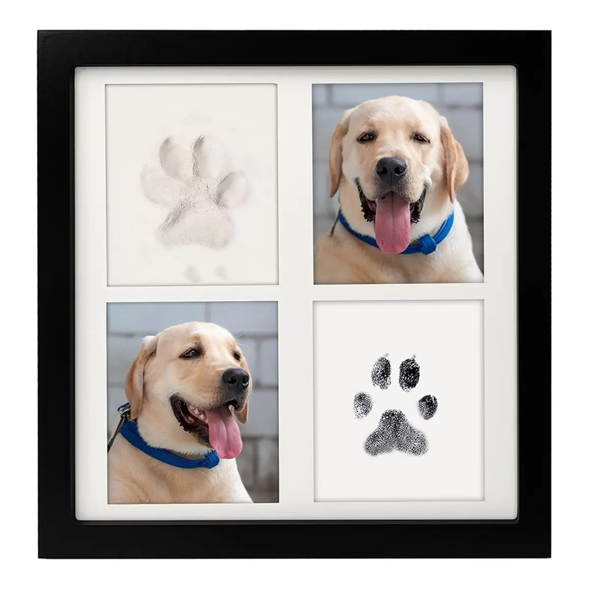 A24I Ink & Clay Print Kit for Dog Cat,Clean-Touch Ink Pad & Soft Clay,Pet Print Impression Kit Large Area