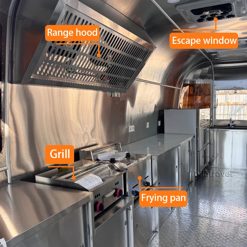 تصميم جديد شاحنة طعام شاي الفقاعات المحملة بالكامل، عربة طعام للمشروبات الباردة الناعمة، عربة طعام على عجلات القهوة #6