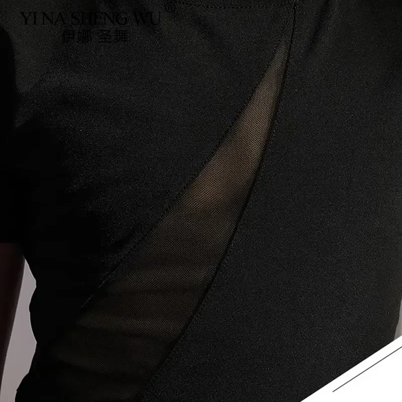 الأطفال قصيرة الأكمام اللاتينية الرقص الأعلى الرجال الربط تصميم الرقص الشرقي الرقص الحديث التانغو تنورة رقص الرقص اللاتينية قصيرة #3