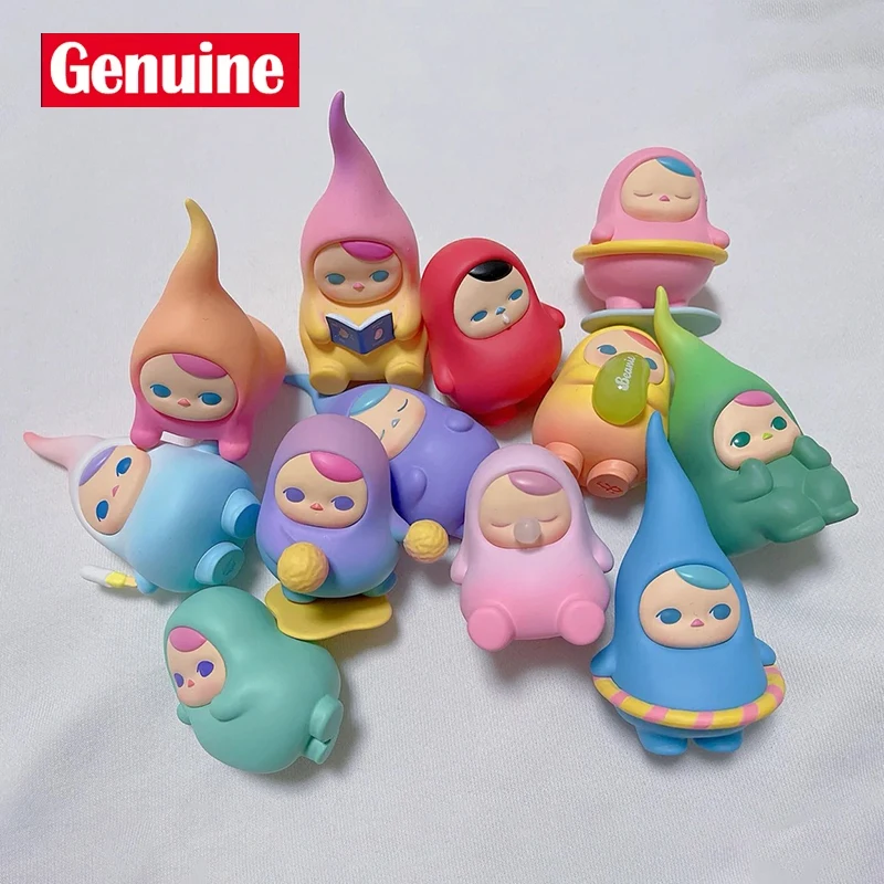 

Genuine Pucky Relaxing Bean Blind Box Trendy Toy Figurine Anime Figures Model Ornament Cute Trendy Toy Birthday Gift Accessorie