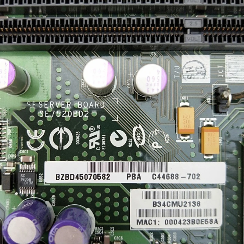 

Motherboard For Intel SE7520BD2 DDR2 SATA Mainboard Fully Tested