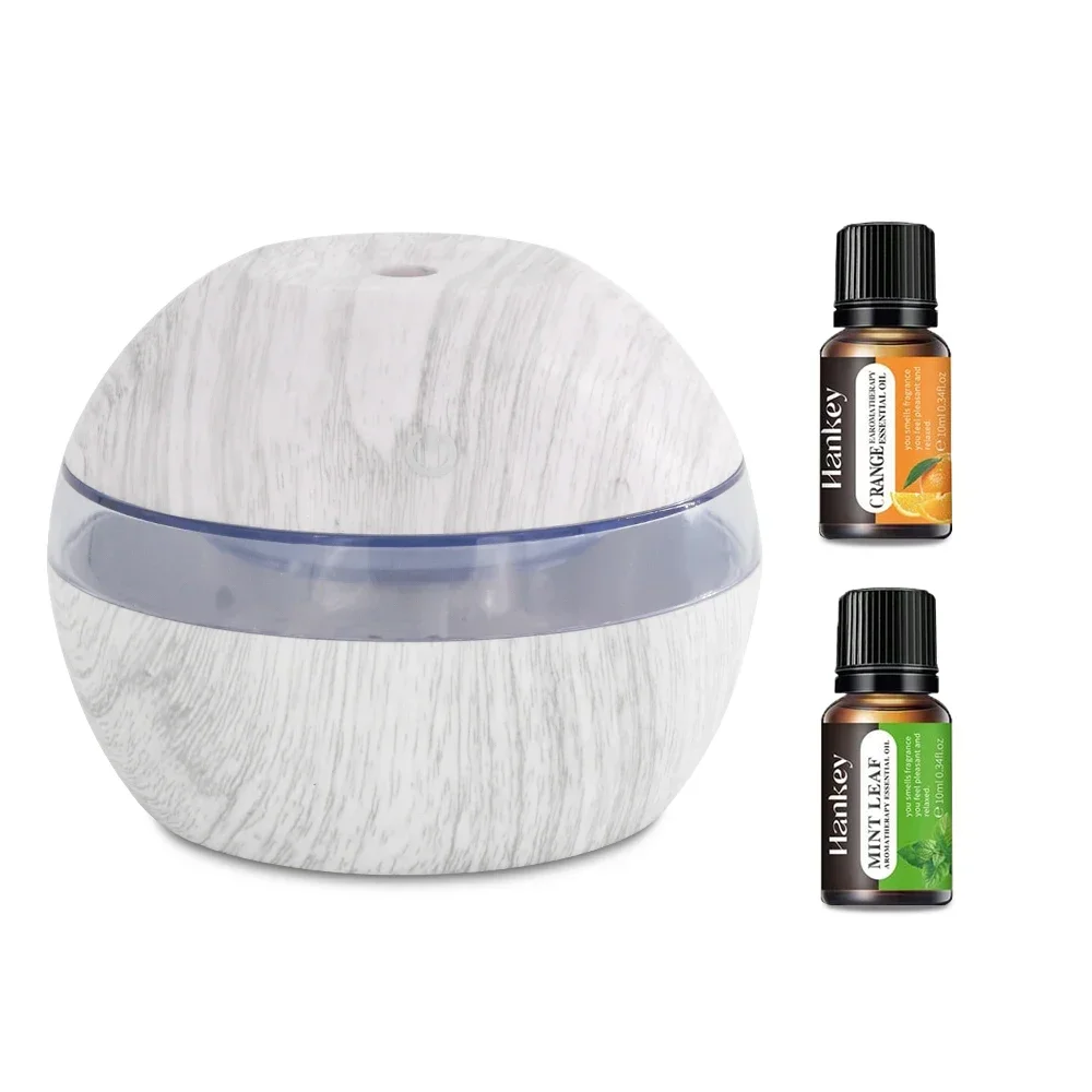 

Ультразвуковой увлажнитель воздуха 300 мл, диффузор для ароматерапии, 7-цветный светодиод, сенсорное управление, USB, дом/офис