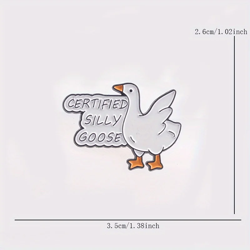 Meme Duck Rebellion Set: 11 freche Enten-Pins-Kollektion mit Stilvollen Untertiteln - Bonk Stick Cup Duck Scarf Goose – Detail 2