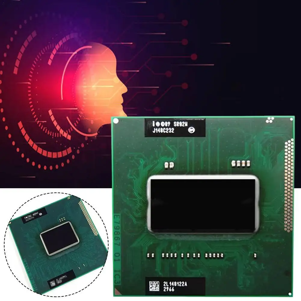 For Intel Core I7-2760QM SR02W 2.6 GHz Second-hand Quad Core Eight Thread CPU Processor 6M 45W Socket G2 / RPGA988B