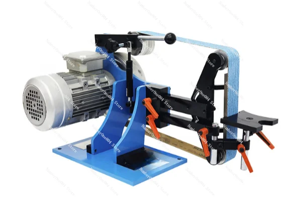 1.5KW Vertical Four-season Belt Sander 1400 Type/grinder Small Electric Polishing Deburring Frequency Converter Speed Regulation