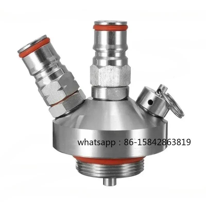 Stainless Steel Mini Keg Wine Beater Beer Keg Quick Coupling Homebrewing Beer Brewing Tool