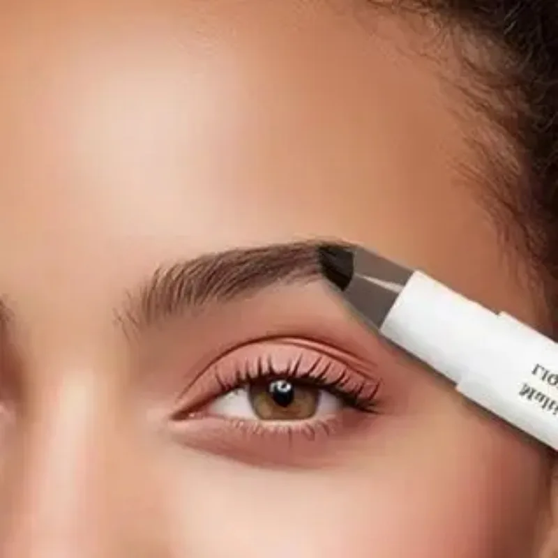 4D 眉毛ペン長持ちマルチフォーク液体ファインスケッチタトゥー眉防水正確なメイクアップツール