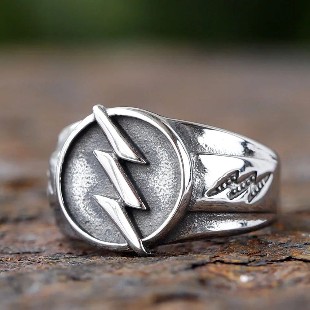 خواتم هيب هوب مطلية بالذهب للرجال ، خاتم ستانلس ستيل 316 لتر ، مجوهرات كلاسيكية للزوجين ، أفضل هدية لصديق ، جديدة #4