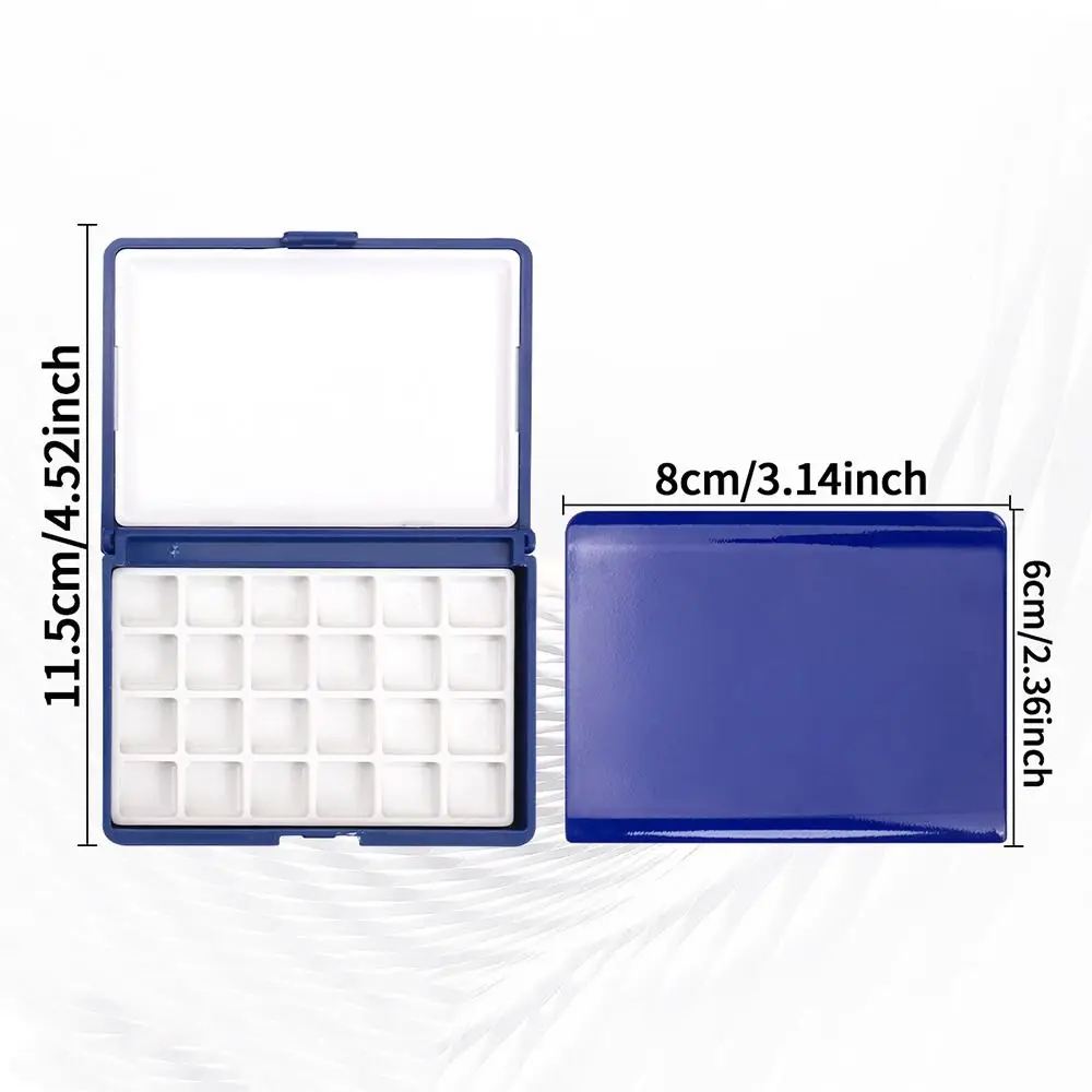 12/24 сетка мини-коробка для акварели портативная 1 мл коробка для пигментов для рисования пустая палитра для рисования для путешествий художника товары для рукоделия