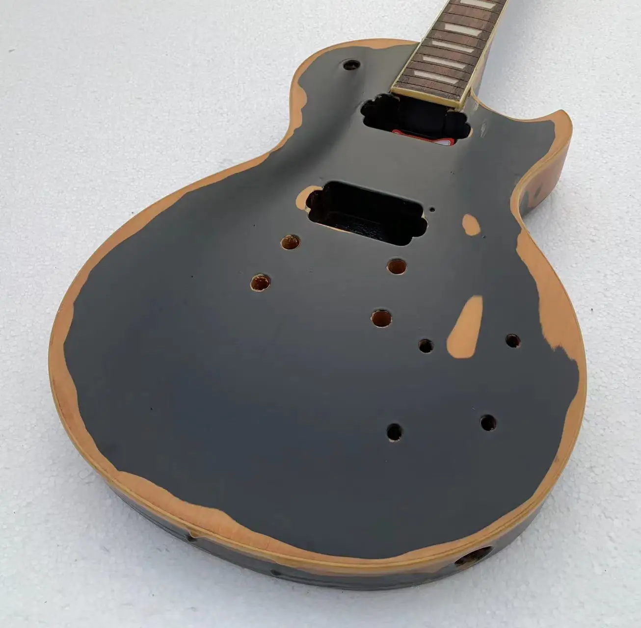 DIY Custom 6 Strings Electric Guitar Part Guitarra without Hardwares in Stock Discount Free Shipping W1847