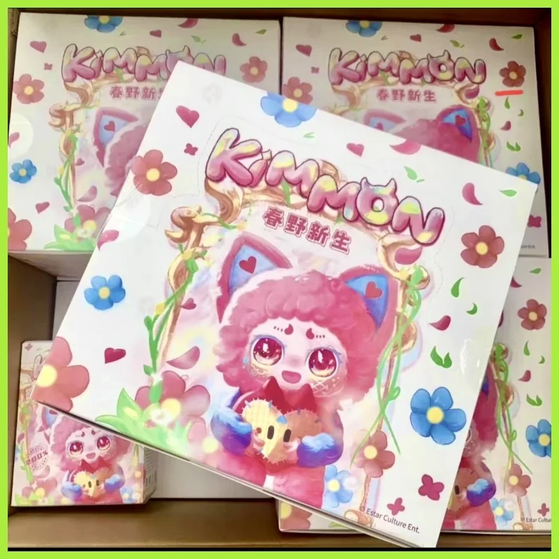 

New Hot Original Kimmon Creatures Spring Leaf New Life Series Blind Box Cute Vinyl Doll Girl Birthday Christmas Gift