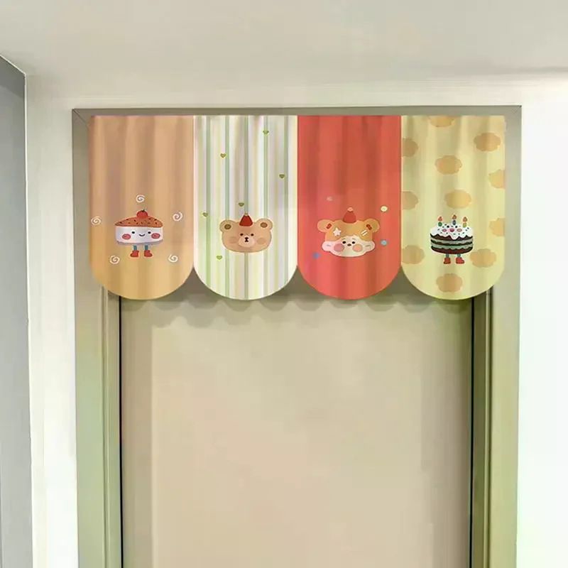 Self-Adhesive Animal Door Curtain Portable Easy No-Drill Multi-Room Use Door Curtain For Door, Window, Kitchen, Basement