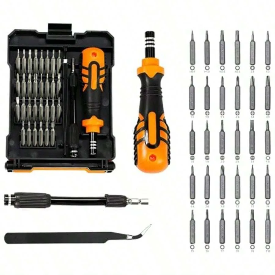 33 In 1 Precision Screwdriver Set Magnetic Tips Small Screwdriver Kit With Multi Replaceable Torx Bits DIY Tool Electronics Rep – Buy Consumer Electronics with Discount
