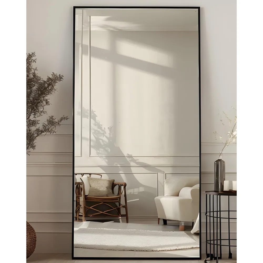 

Antok Full Length Mirror, 76"x34" Floor Mirror with Stand, Hanging Mounted Mirrors for Bedroom, Living Room, Cloakroom, Dining R