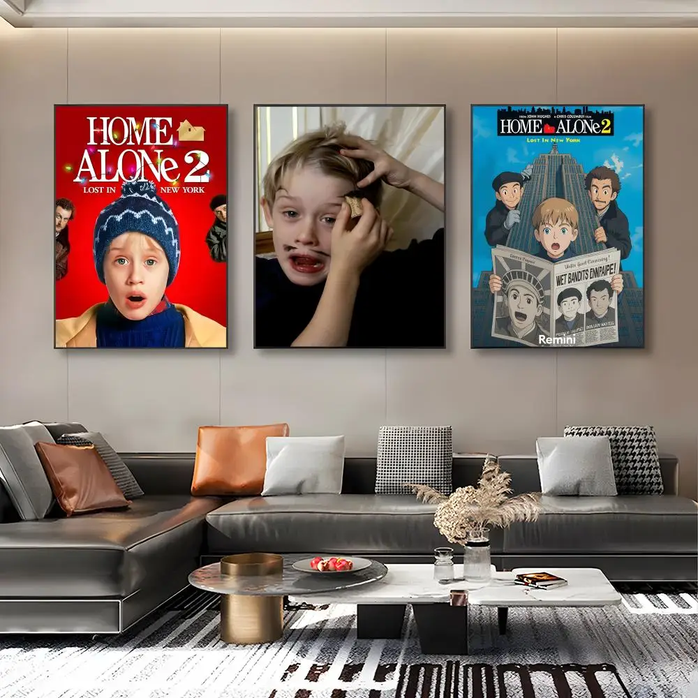 Classic Home Alone-s Poster Modern art bathroom wall waterproof frameless decorative gift