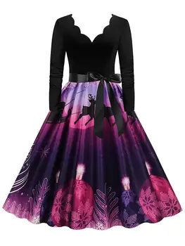 6 best sales Vestido de Natal feminino - №4