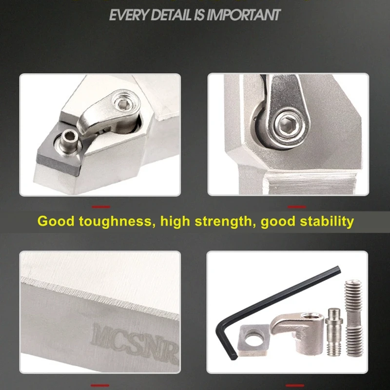 حامل أداة تحويل خارجي ، قاطع ، 45 درجة ، MCSNR ، MCSNL ، 2020K12 ، 2525M12 ، MCSNR2020K12 ، MCSNR2525M12