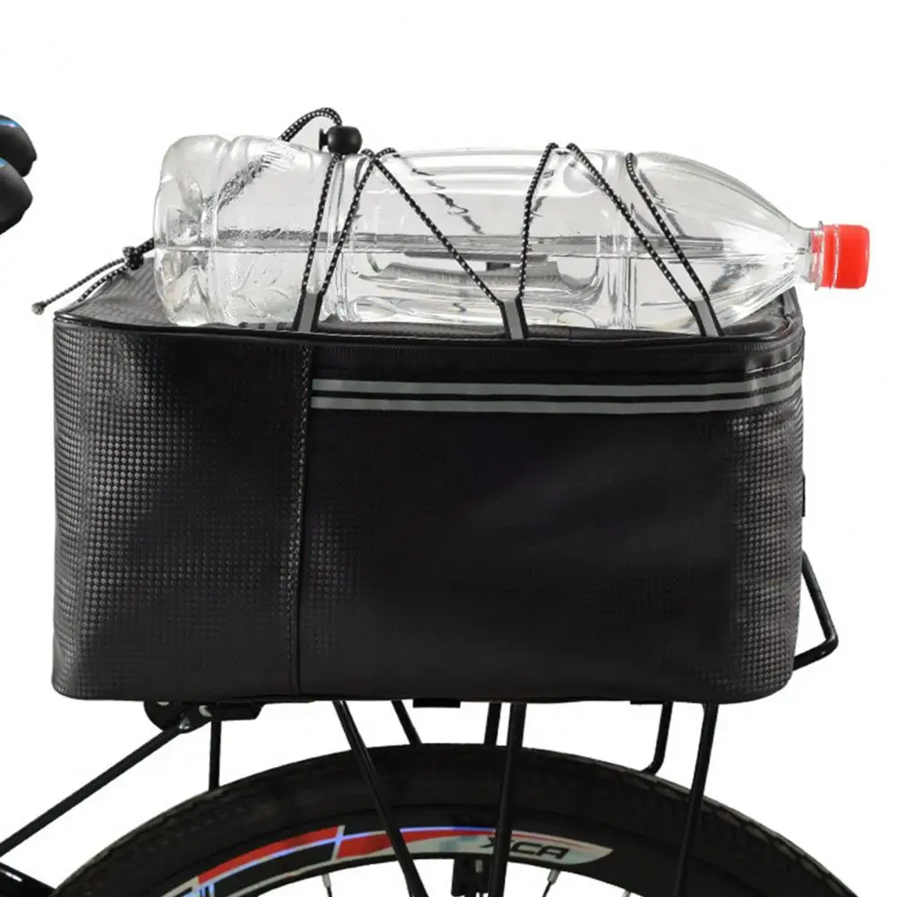 Riding Bike Rear Seat Bag Bicycle Luggage Carrier Rack Cycling Mountain MTB Bike Waterproof Travel Tail Bags Storage Accesories