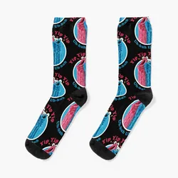 Yip Yip Yip Uh-huh Socks cotton hiking Socks For Women Men's