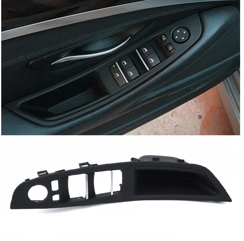 

For BMW 5 Series F10 F11 528I 550I 2010-2016 Car Front Door Handle Left Window Switch Cover Window Switch Cover 51417225865