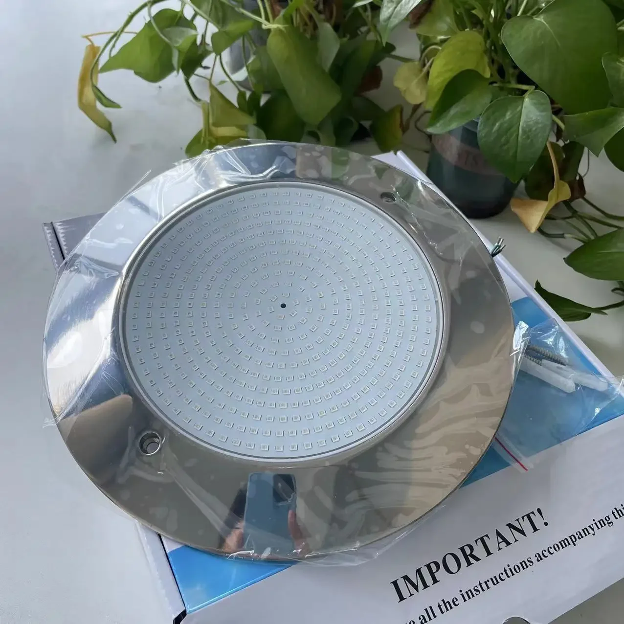 Tuya Wifi 12V Ip68 Rgb Stainless Steel Resin Filled 18W 25W 35W Underwater Led Swimming Pool Lights Spot Piscine LED